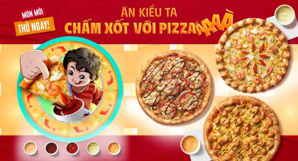 Banner nhà hàng Pizza