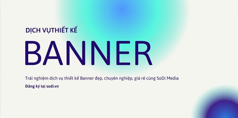 Dịch vụ thiết kế banner chuyên nghiệp