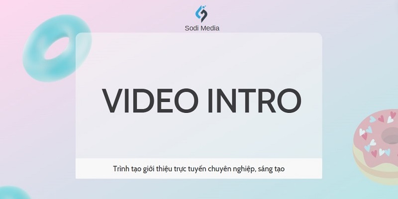 dịch vụ thiết kế video intro