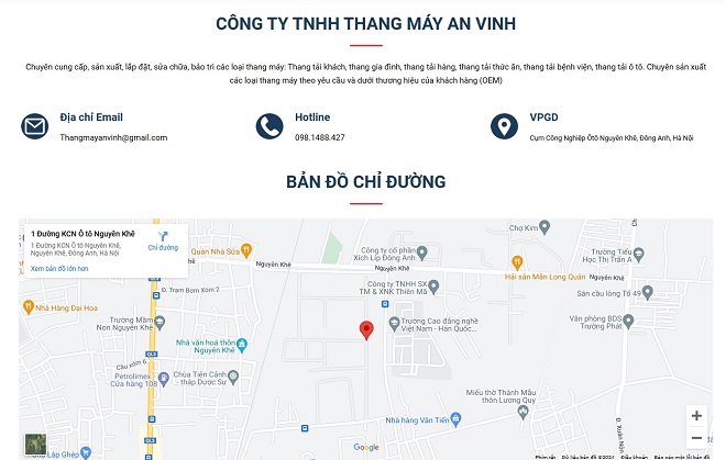 Tiện ích chỉ đường